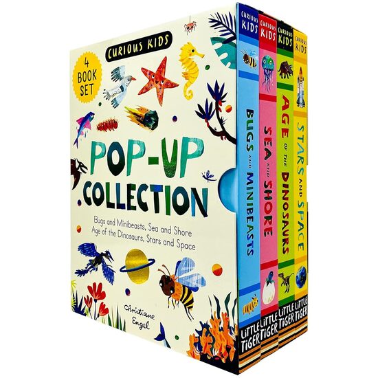 Curious Kids Pop-Up Collection (4 Books Set)