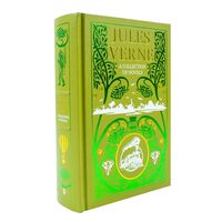 COLLECTION OF JULES VERNE NOVELS DELUXE LEATHER BOUND CLASSIC.