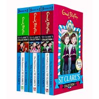 Enid Blyton St Clare's 3 Books Collection Set (9 Stories in 3 Books)