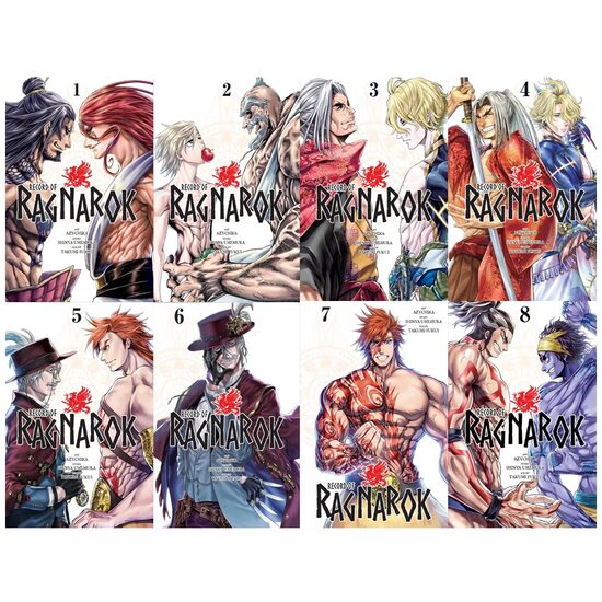 Record of Ragnarok - Volumes 1-8 (8 Books Collection)