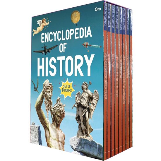 Encyclopedia Of History (8 Books Collection Box Set)