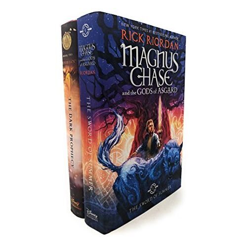 Magnus Chase And The Gods Of Asgard + Trials of Apollo The Dark Prophecy (2 Books Collection Set)