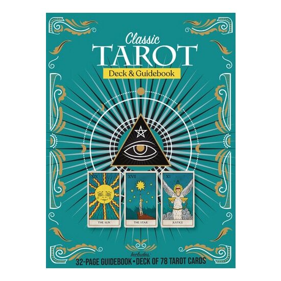 Classic Tarot Kit (32Pg Guidebook And 78 Card Tarot Deck)