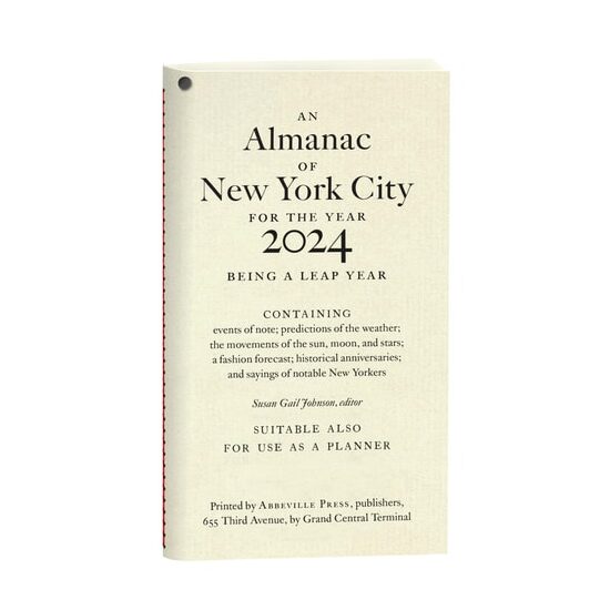 An Almanac Of New York City For The Year 2024