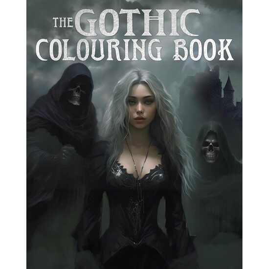 The Gothic Colouring Book Over 45 Images