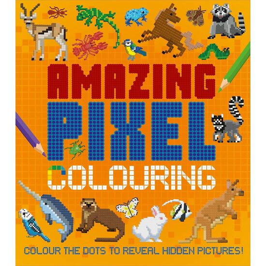 Amazing Pixel Colouring Colour the Dots to Reveal Hidden Pictures!