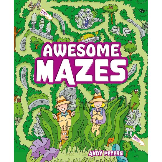 Awesome Mazes Over 200 Incredible Puzzles to Navigate!(Arcturus Classic Puzzles)