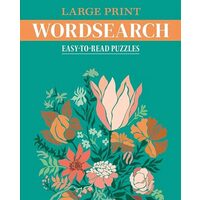 Large Print Wordsearch Easy-to-Read Puzzles