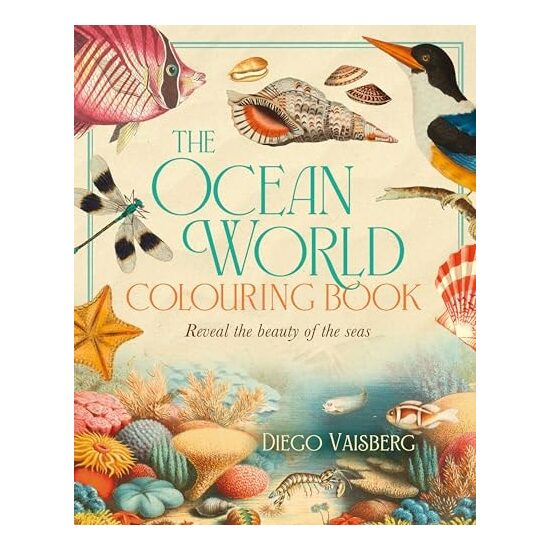 The Ocean World Colouring Book Reveal the Beauty of the Seas