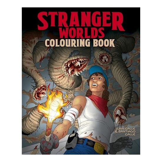 Stranger Worlds Colouring Book