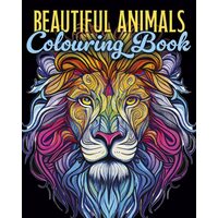 BEAUTIFUL ANIMALS COLOURING BOOK.