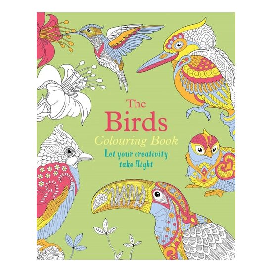 BIRDS COLOURING BOOK Let Your Creativity Take Flight - Imagine 1