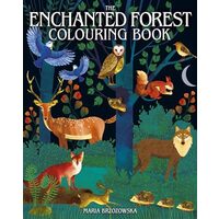 ENCHANTED FOREST COLOURING BOOK.