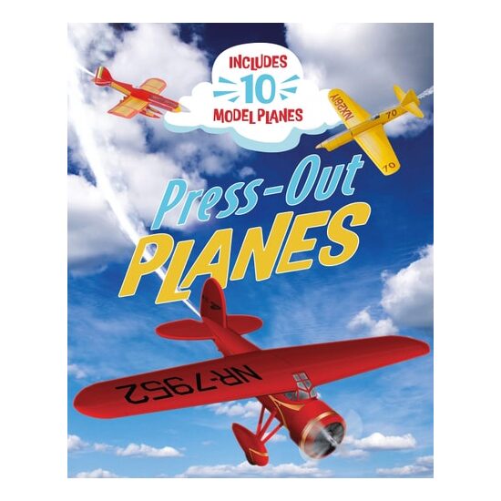 Press-Out Planes Includes 10 Model Planes