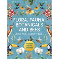 Flora, Fauna, Botanicals, And Bees Sticker, Color(...)