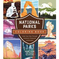 National Parks Coloring Book