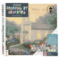 Artmaker Painting By Numbers Kit: Blossom Hill Church