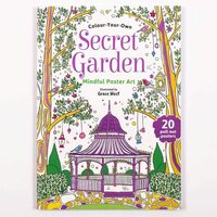 Secret Garden Wall Art Colouring Book, A4 Pull Ou(...)