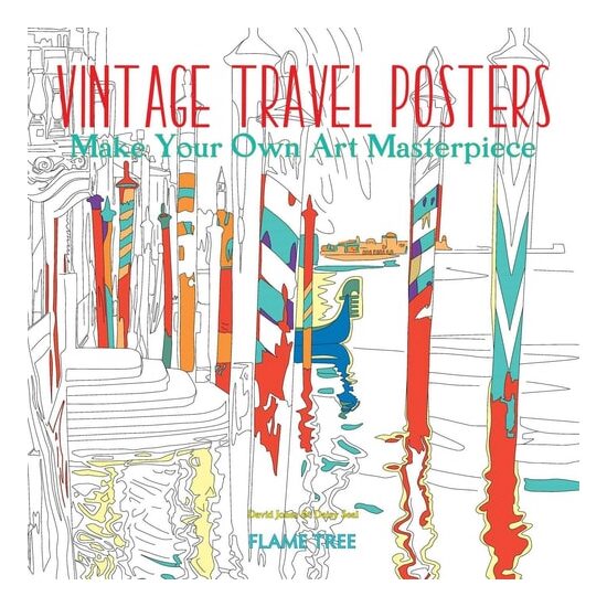 Vintage Travel Posters (Art Colouring Book): Make(...)