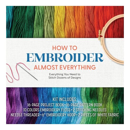 How To Embroider Almost Everything