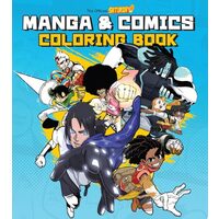 Saturday Am Manga And Comics Coloring Book
