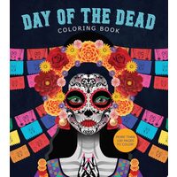 Day Of The Dead Coloring Book: More Than 100 Pages(...)