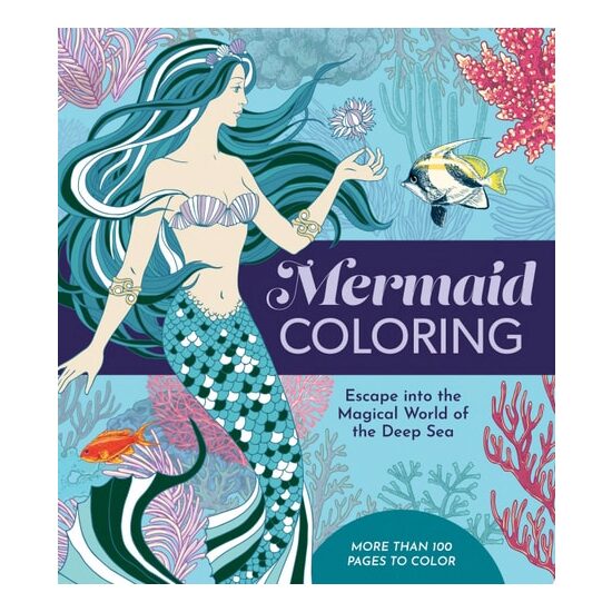Mermaid Coloring - Imagine 1