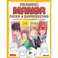 Drawing Manga Faces & Expressions: A Step-By-Step(...)