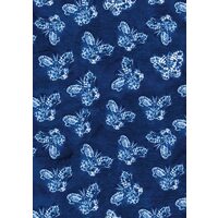 Shibori Indigo Butterflies Paperback Journal: Dott(...)