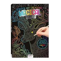 Magical Forest: Scratch Art Creations