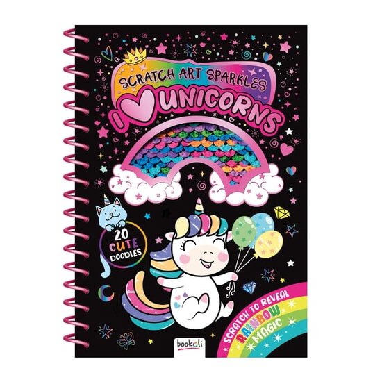 Scratch Art Sparkles: I Love Unicorns