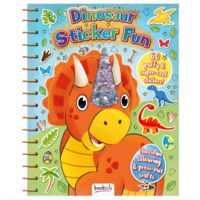 Dinosaur Sticker Fun Book   60 Stickers   Colourin(...)