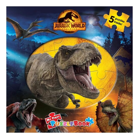 Phidal - Jurassic World My First Puzzle Book - Jig(...)