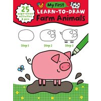 My First Learn-To-Draw Farm Animals