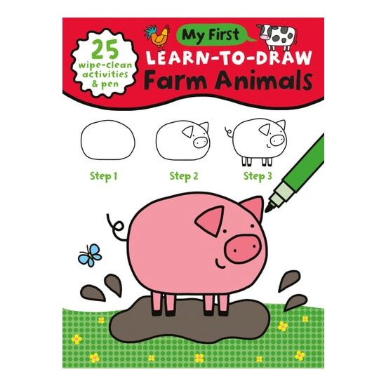 My First Learn-To-Draw Farm Animals