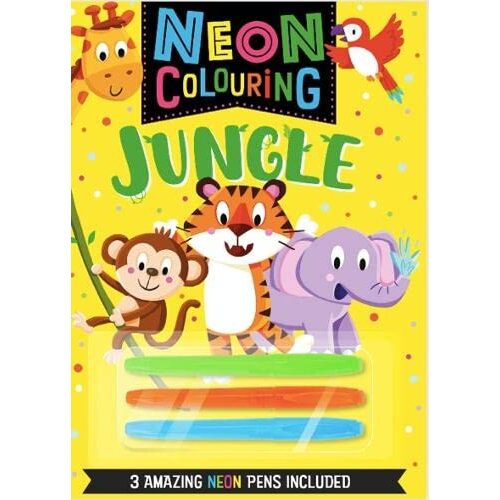 Neon Colouring Jungle - Imagine 1