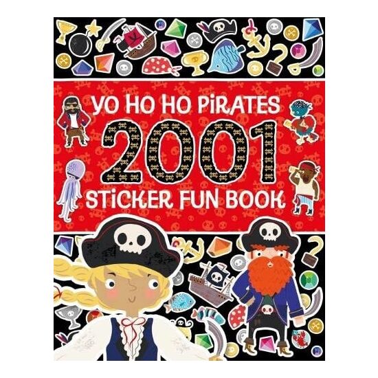 Yo Ho Ho Pirates 2001 Sticker Book