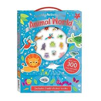 Animal World Sparkly Activity Case For Children