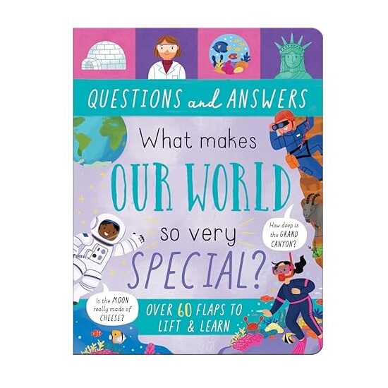 Large Question-And-Answer Flap Book - Our World (L(...)