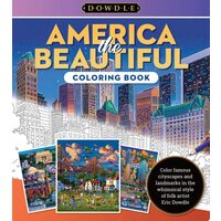 America The Beautiful Coloring Book