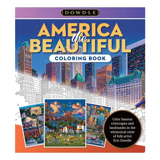 America The Beautiful Coloring Book - Imagine 1