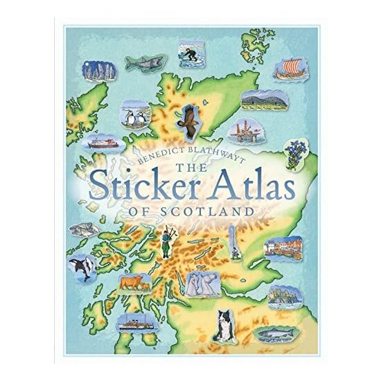 The Sticker Atlas Of Scotland .