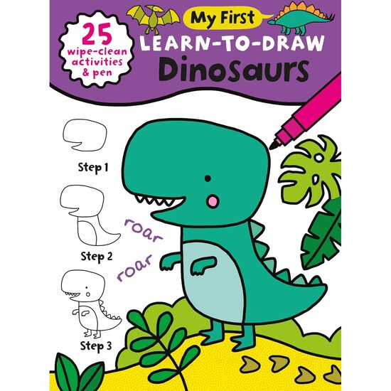 My First Learn-To-Draw Dinosaurs
