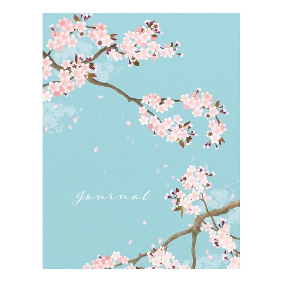 Spring Cherry Blossoms Journal