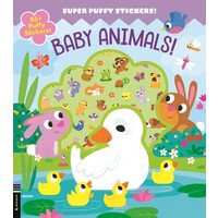 Baby Animals Puffy Stickers
