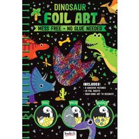 Dinosaur Foil Art