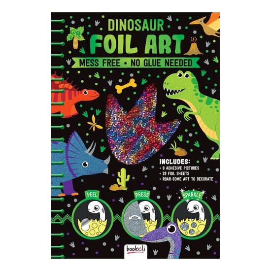 Dinosaur Foil Art