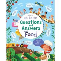 Usborne Lift The Flap: Questions & Answers About Food