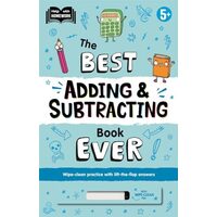Help With Homework: Best Adding & Subtracting Book Ever Wipe Clean (IncPen)