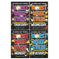 Worst Week Ever! Series 4 Books Collection Set